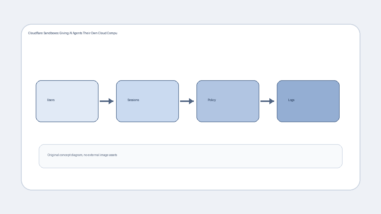 A photo style operations board showing many users mapped to agent sessions with policy and logs
